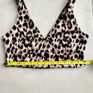 PINK Victoria's Secret Animal Print Crop Top